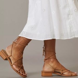 Sam Edelman Tie Up Daffy Sandals